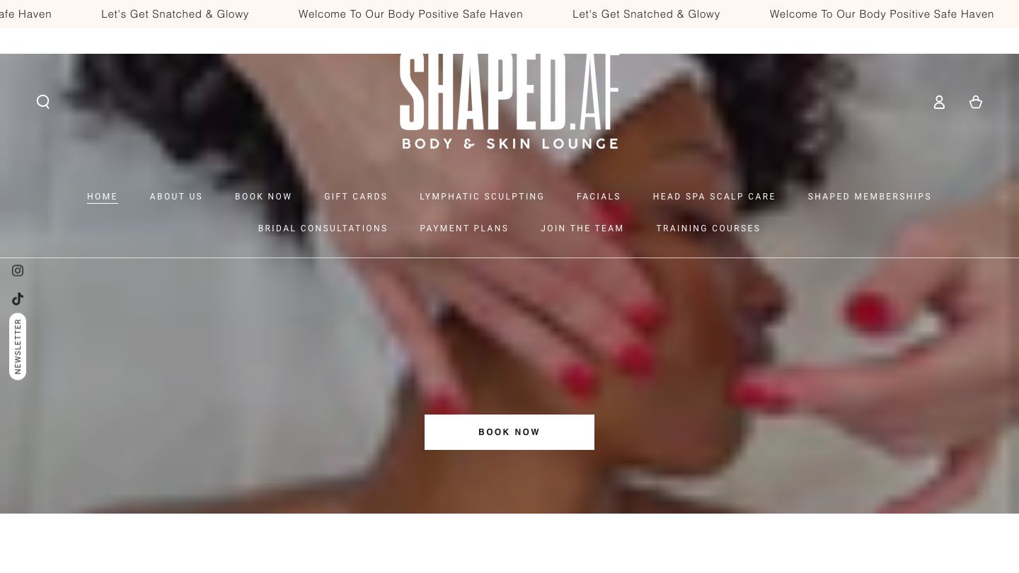 Shaped AF Body & Skin Lounge San Francisco