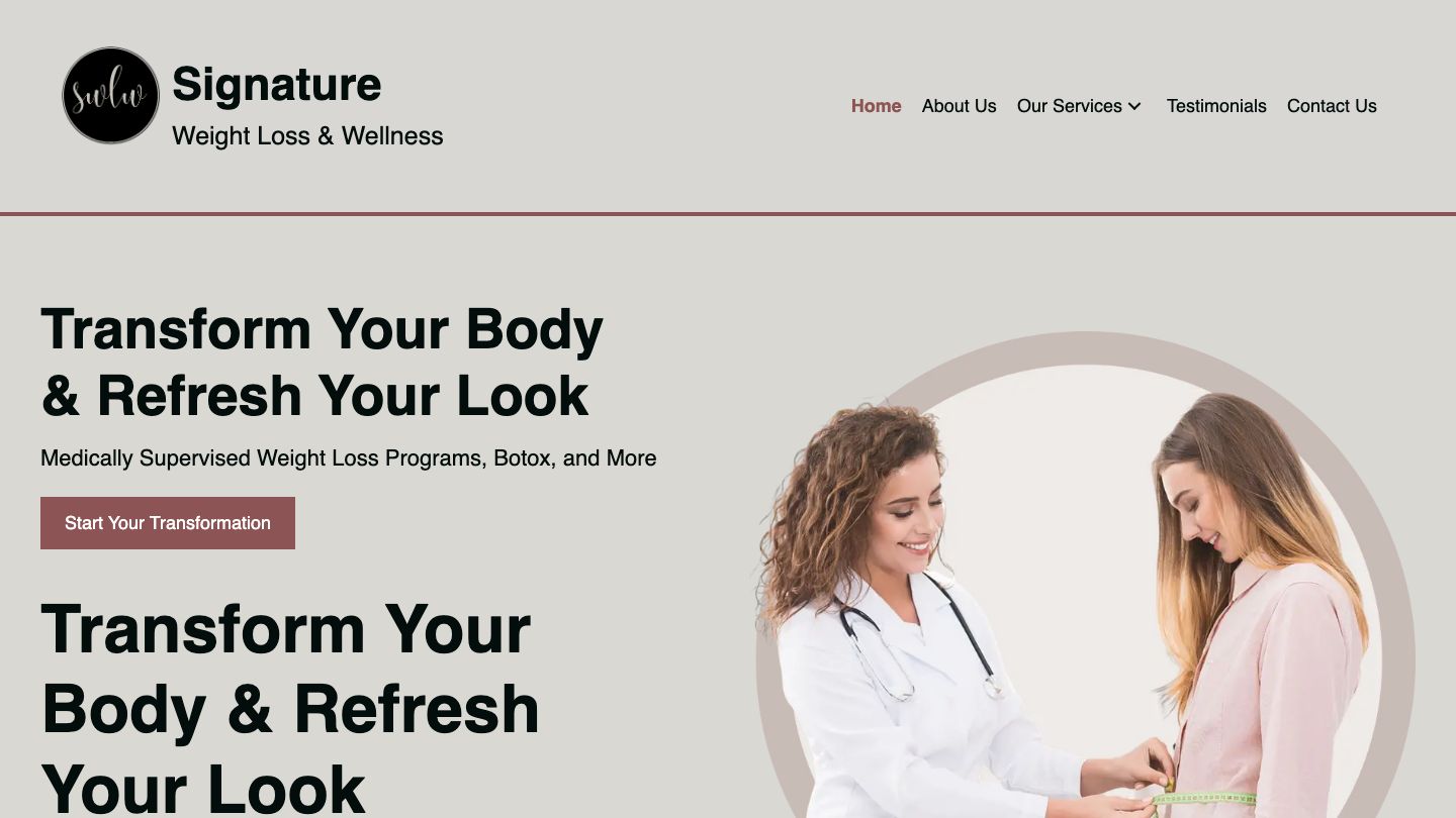 Signature Weight Loss Wellness