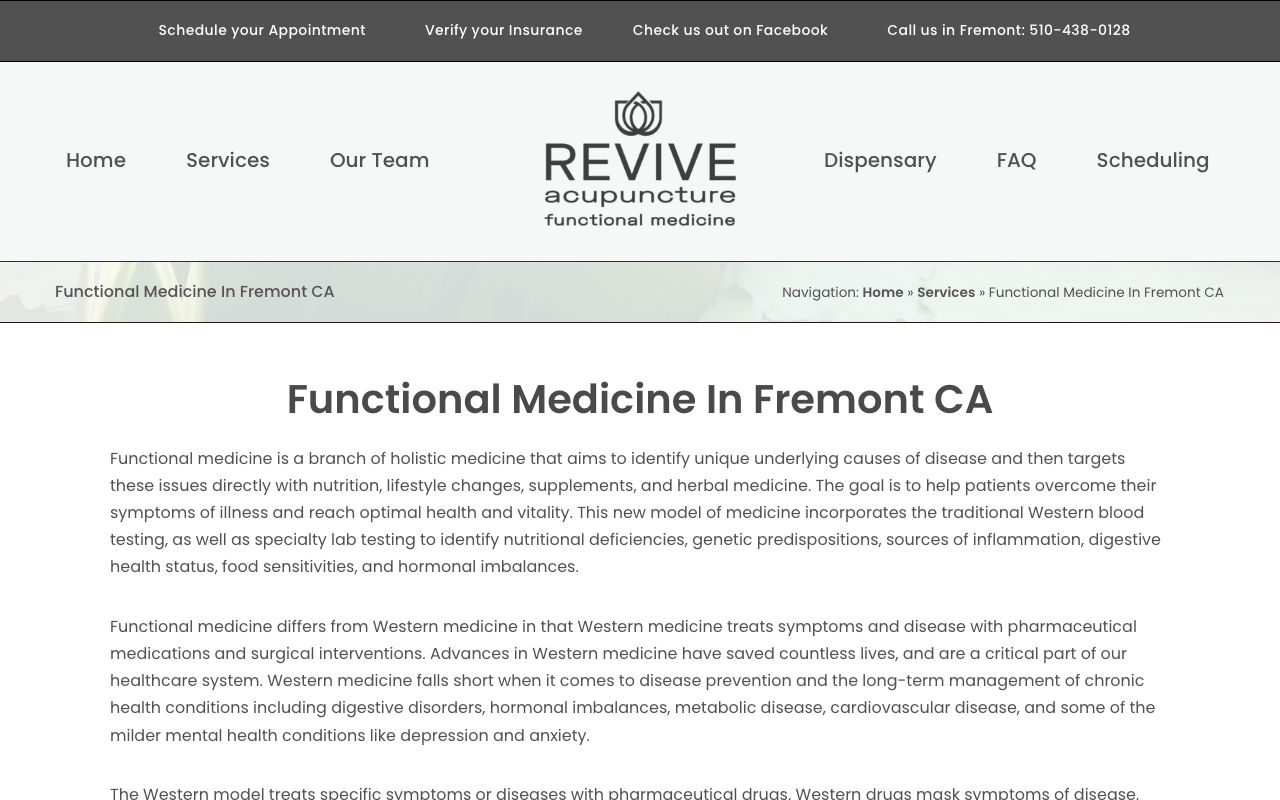 Silicon Valley Functional Medicine Center