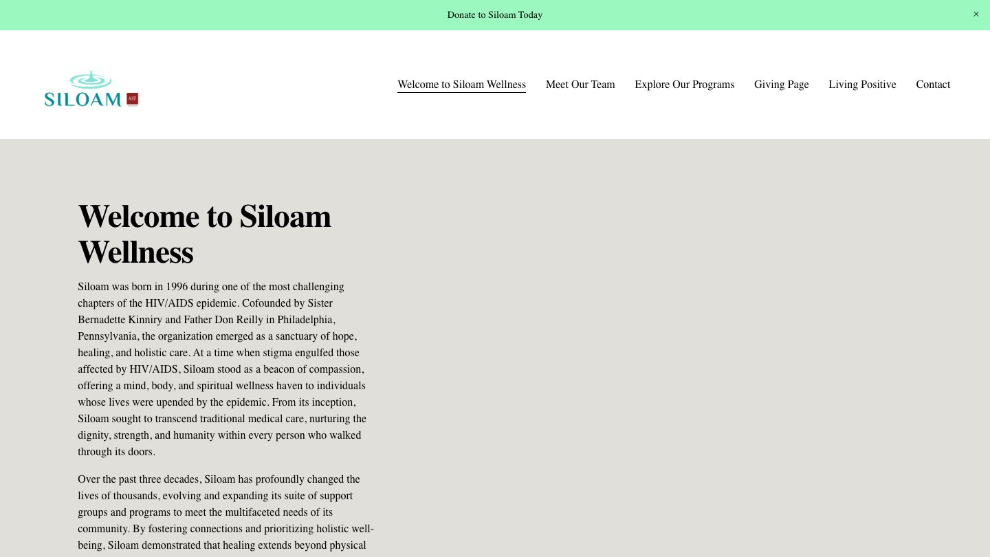 Siloam Wellness - Mental Health For HIV