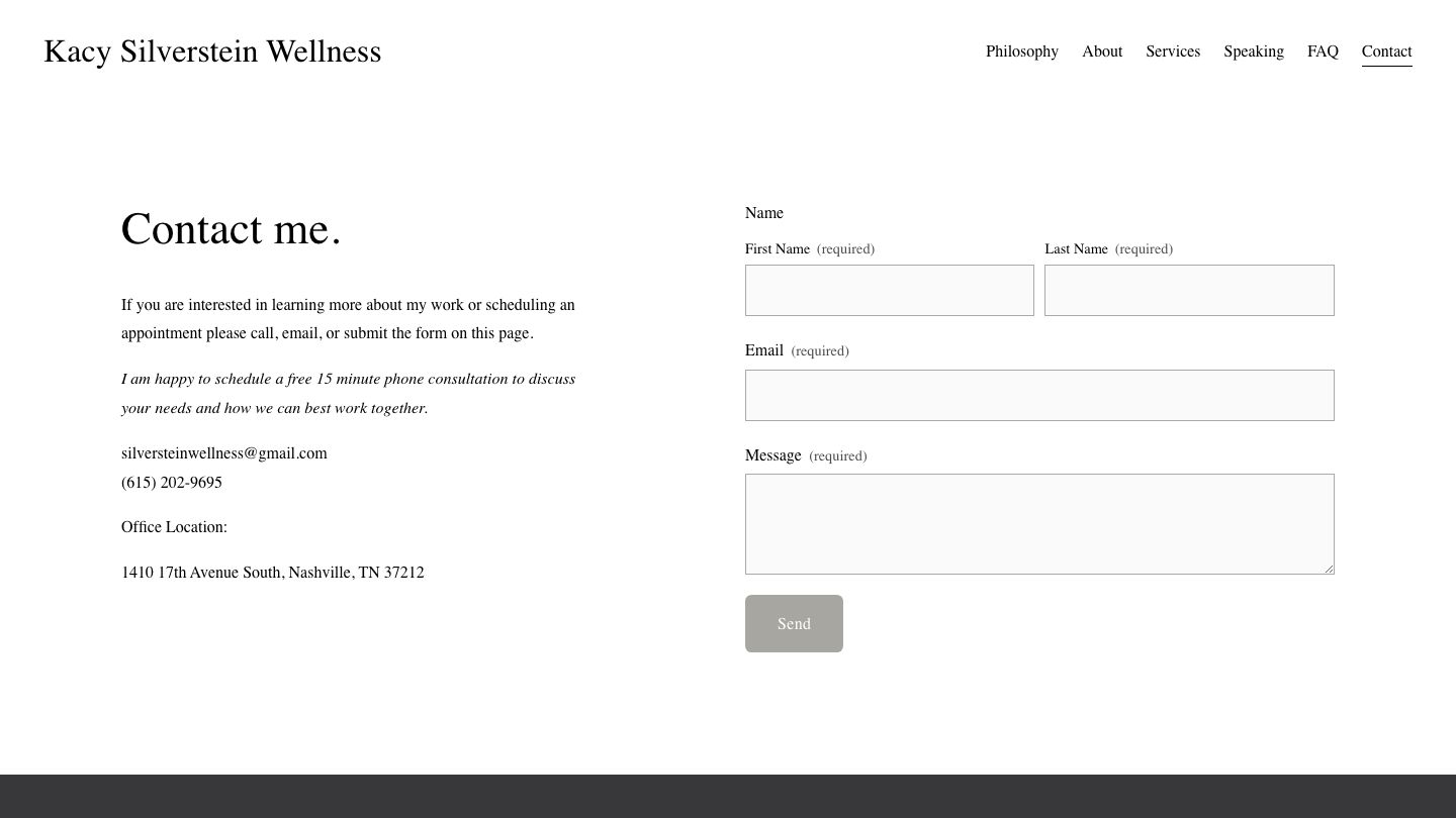 Silverstein Wellness