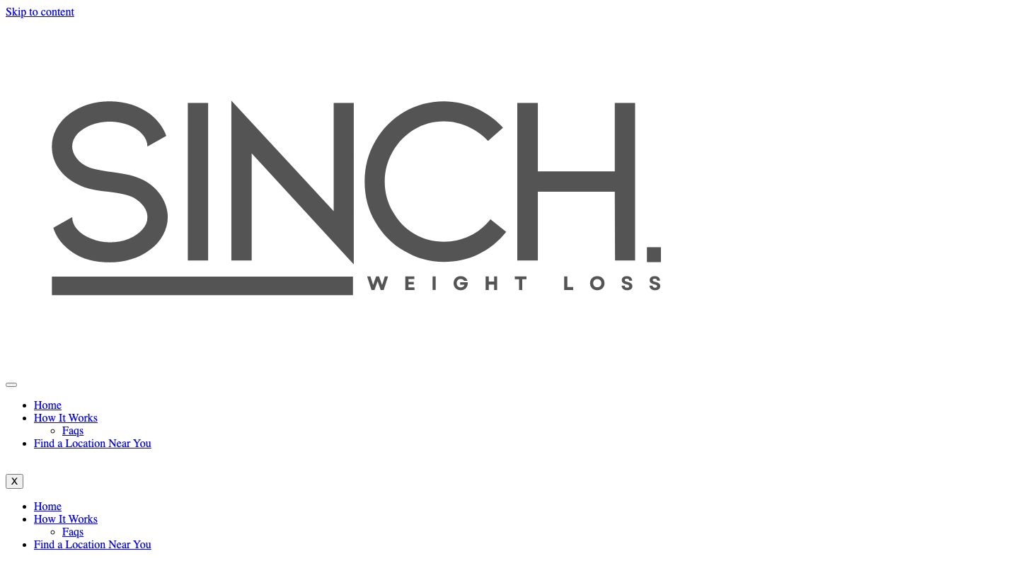Sinch Weight Loss Phoenix
