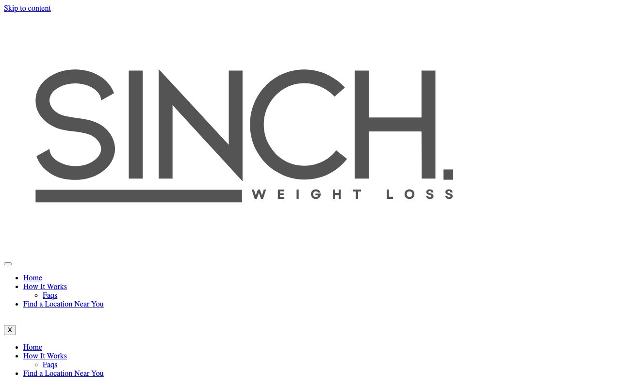 Sinch Weight Loss