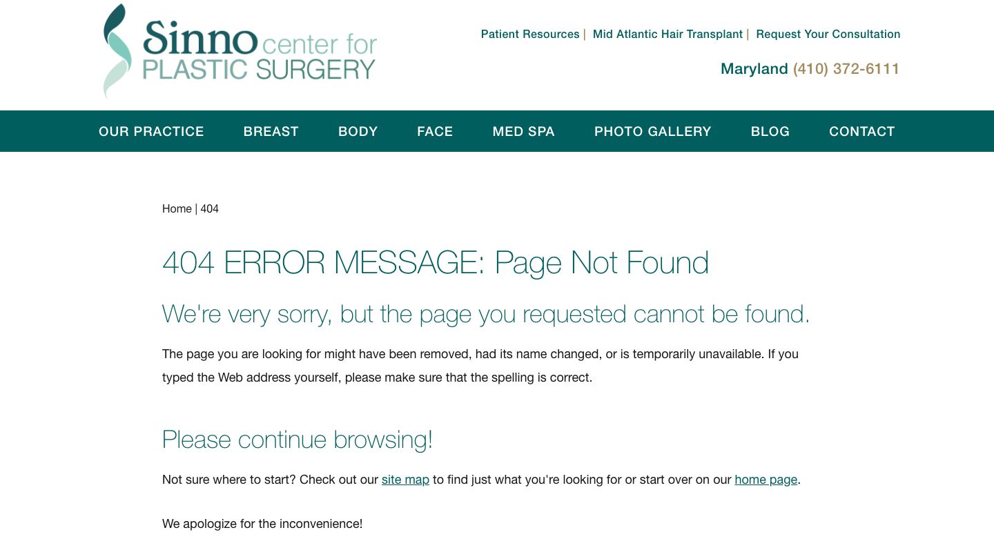 Sinno Center for Plastic Surgery: Dr. Fady A. Sinno