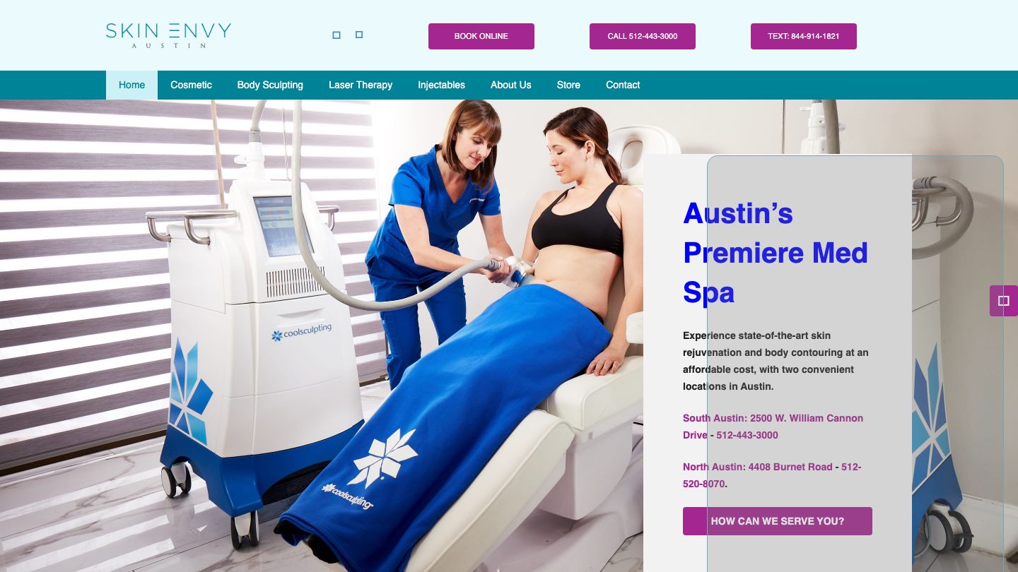 Skin Envy Austin- Central