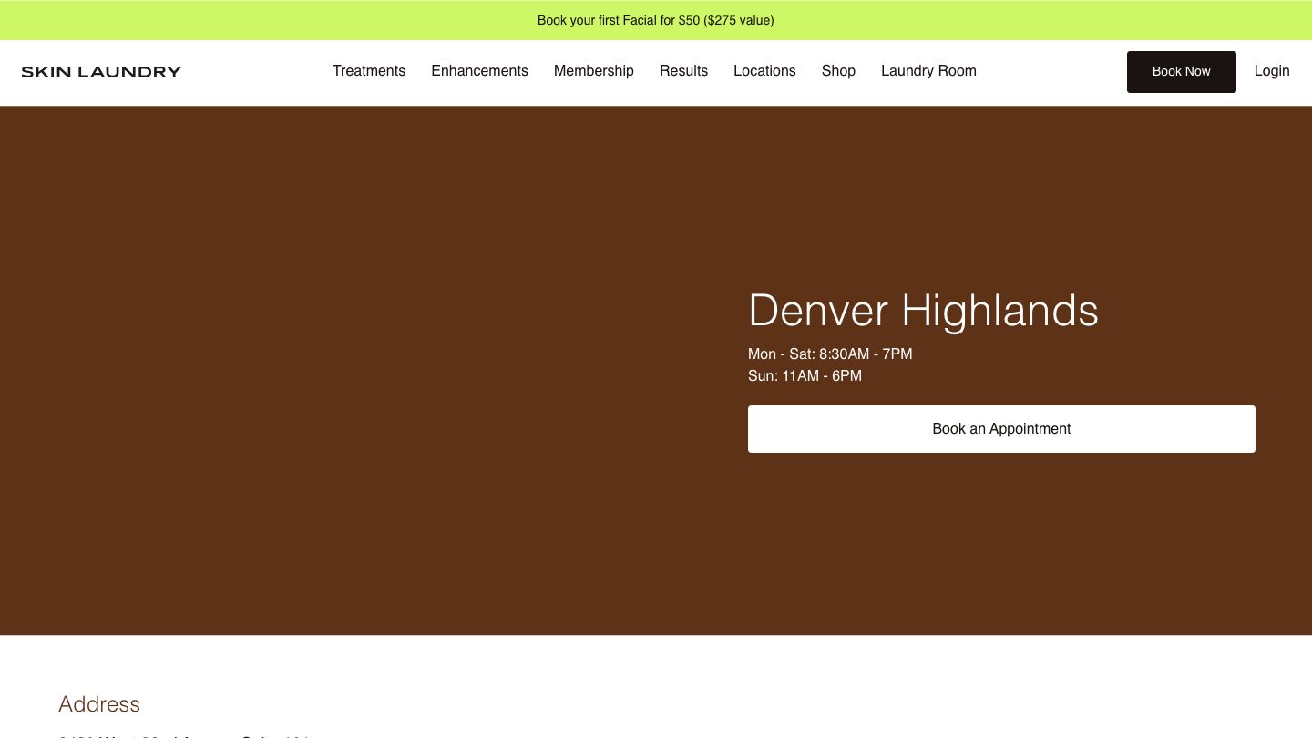 Skin Laundry - Denver Highlands