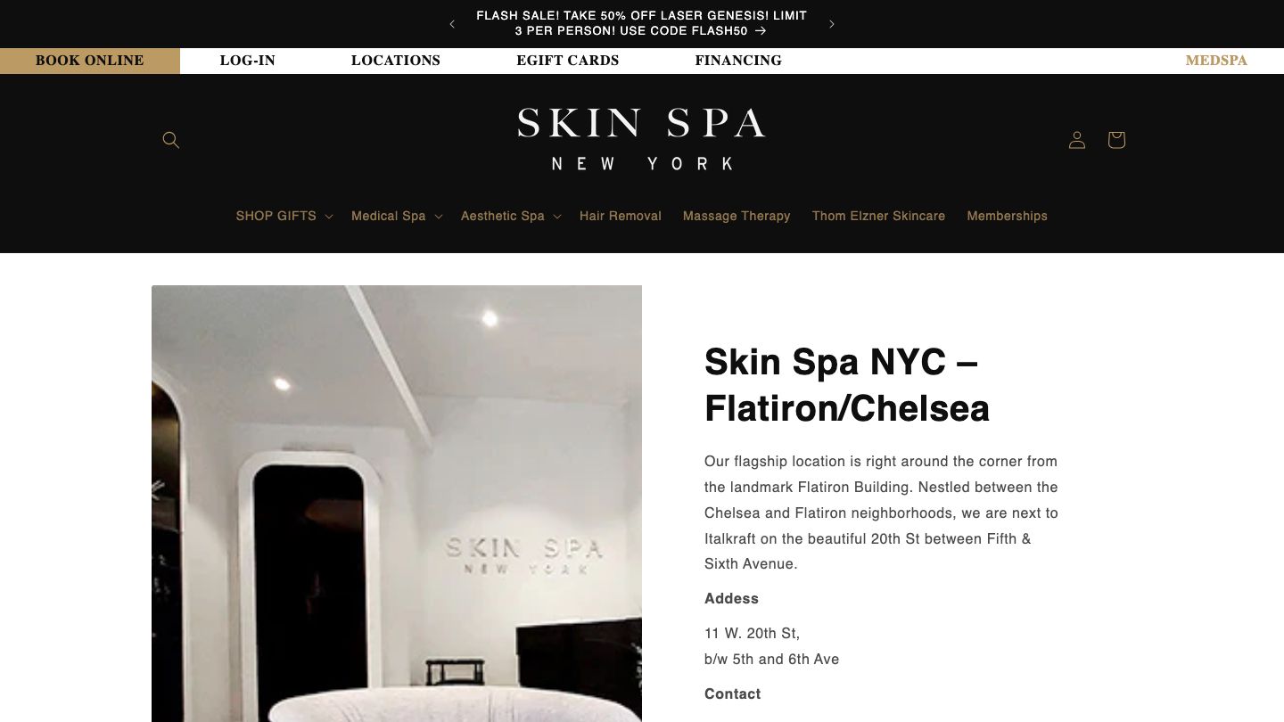 Skin Spa New York - Flatiron / Chelsea