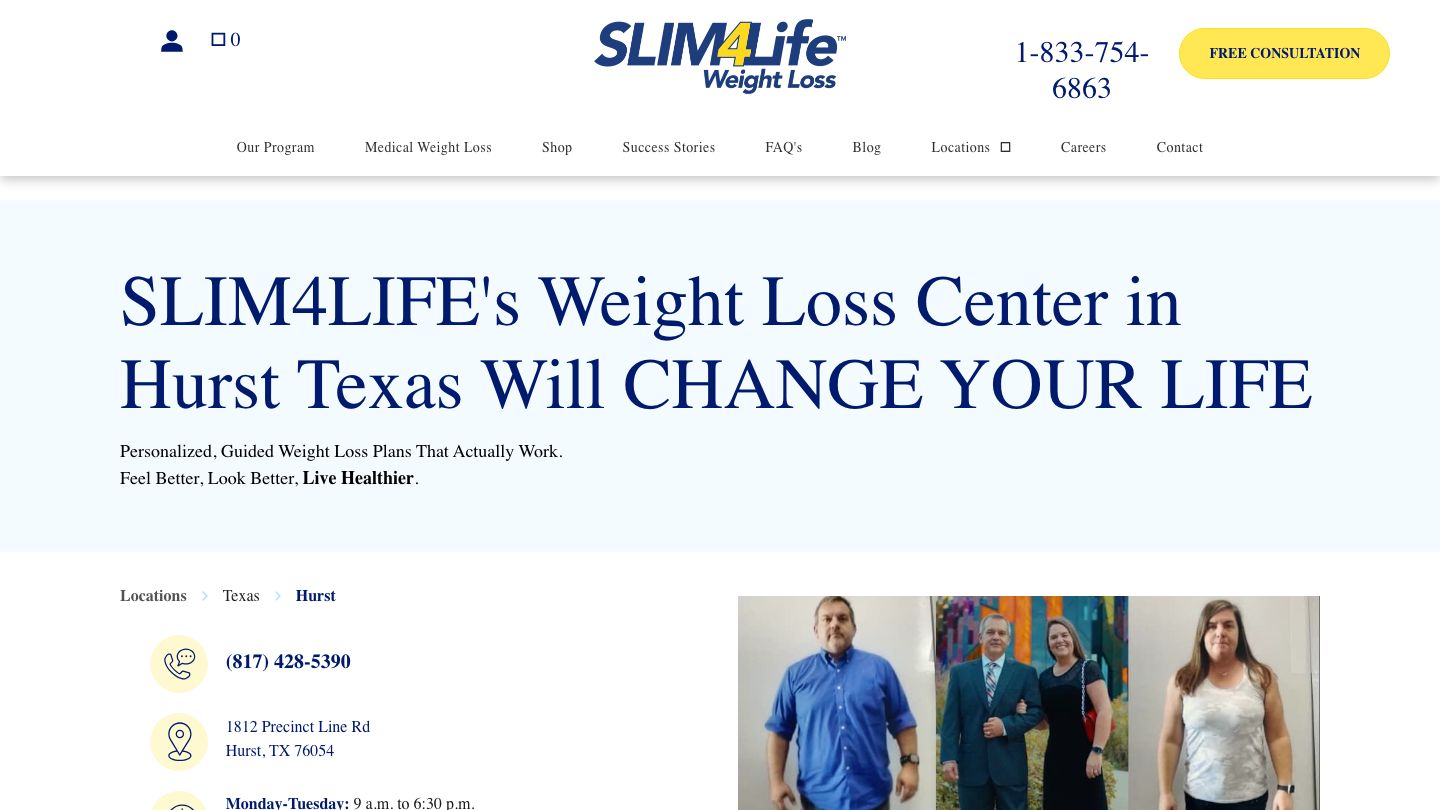 Slim4Life Weight Loss Center - Hurst