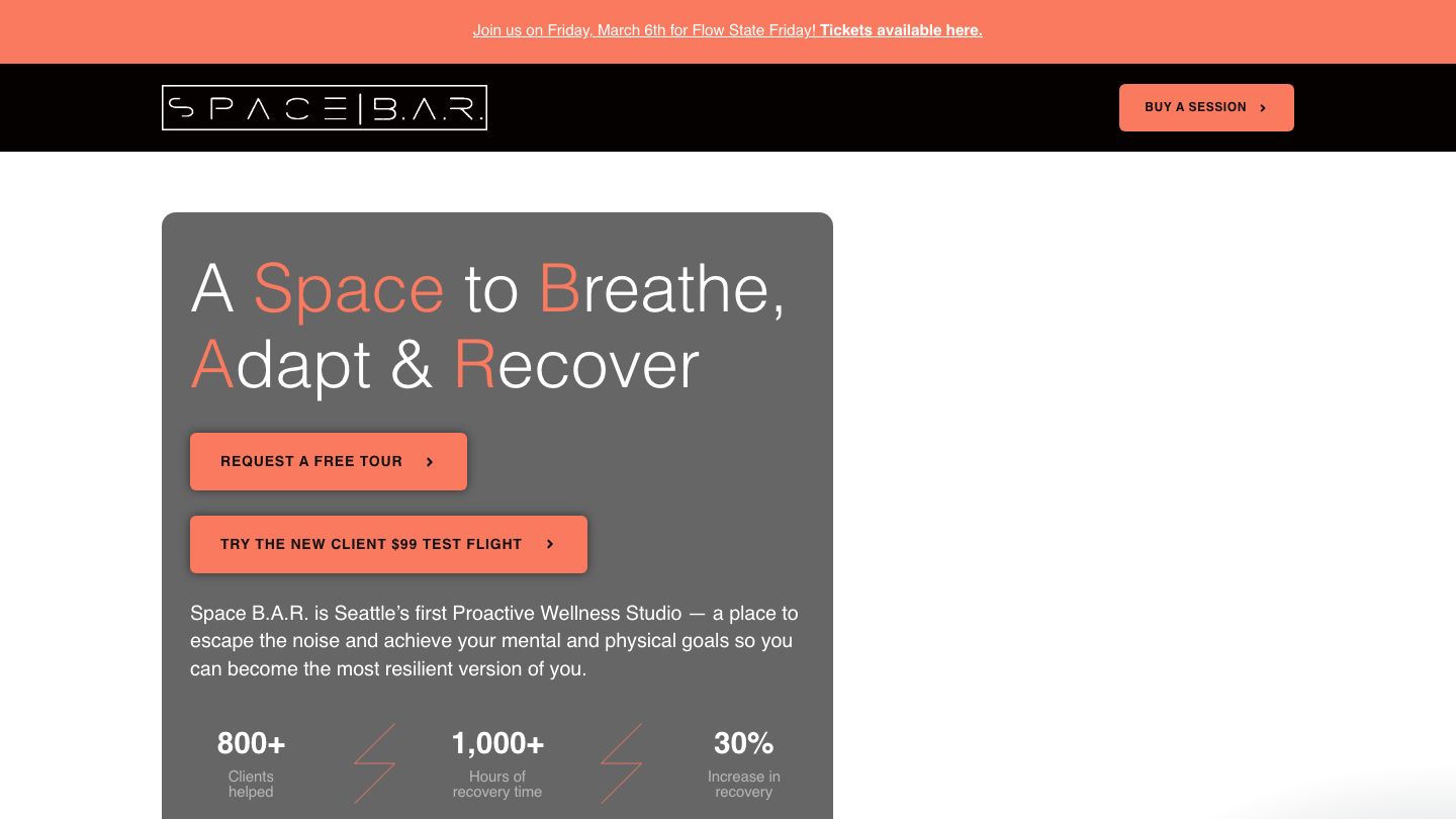 Space BAR Wellness West Seattle