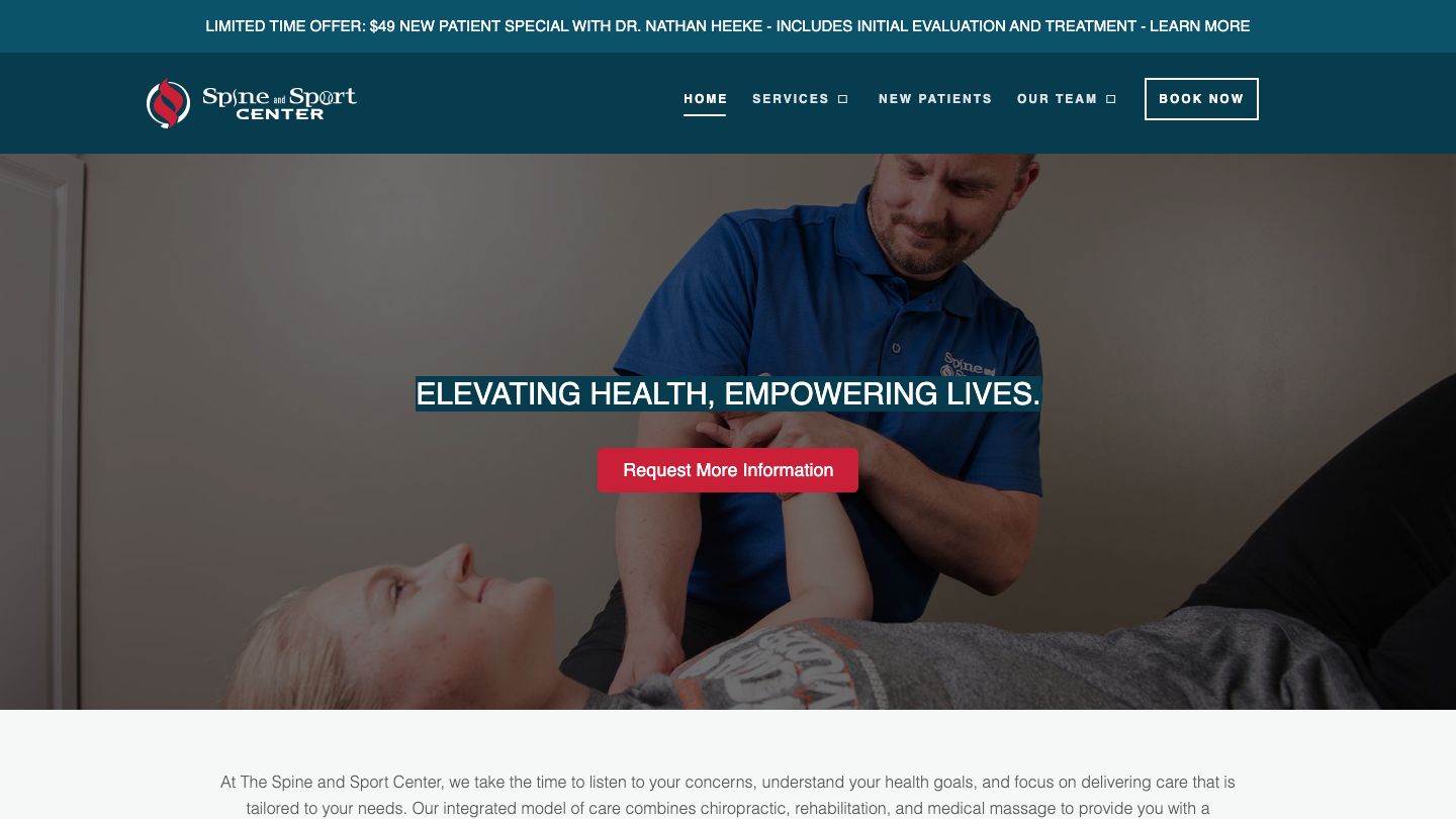 Spine and Sport Center