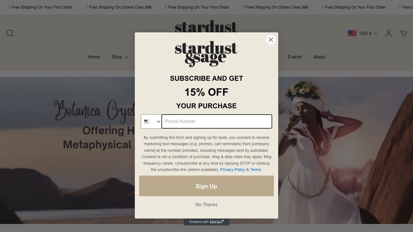 Stardust & Sage Crystals Apothecary Botanica