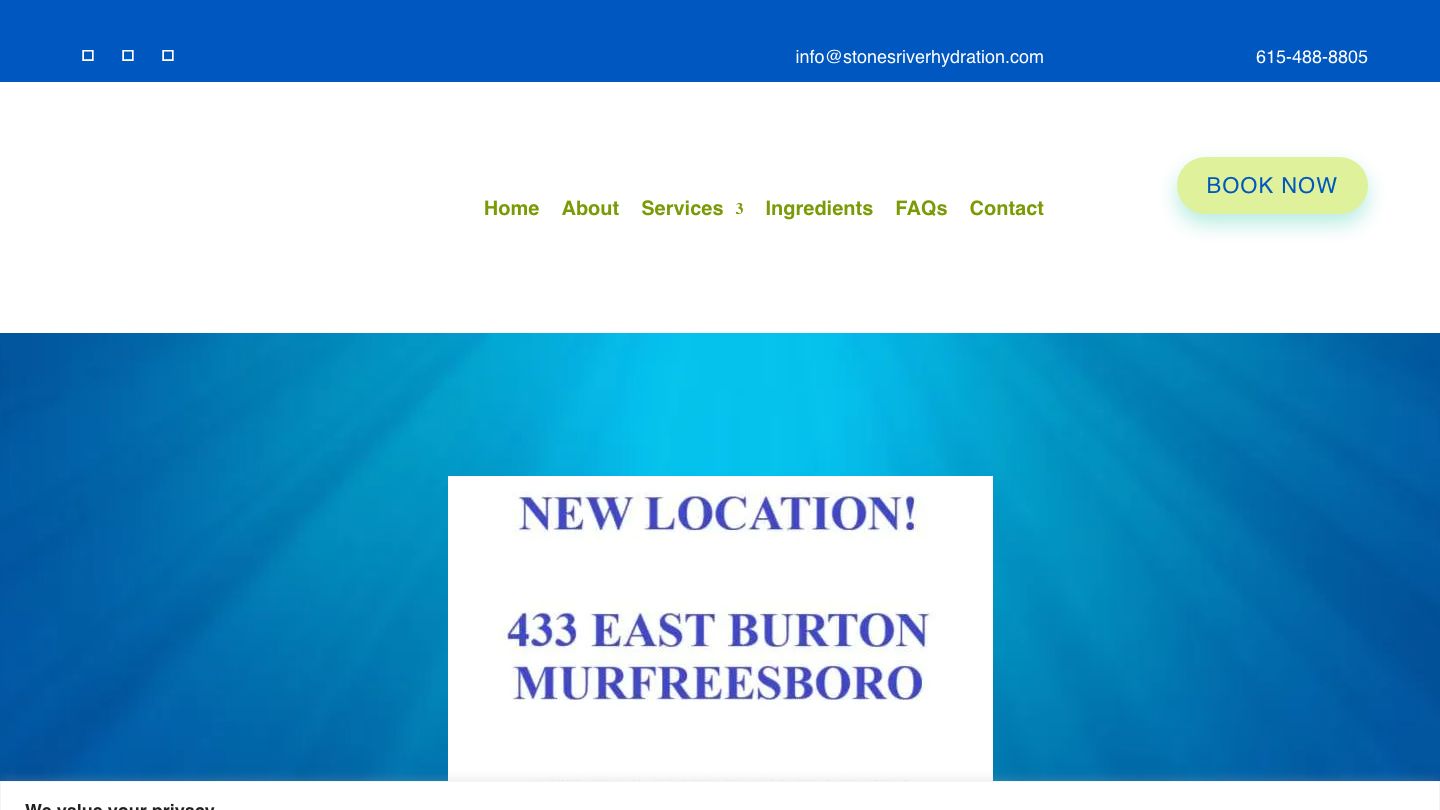 Stones River Hydration and Wellness