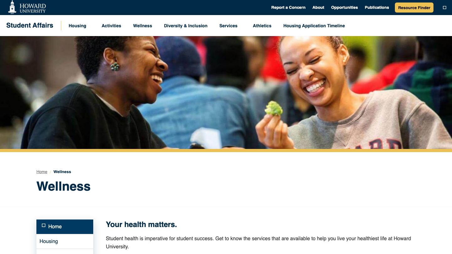 Student Health Center @ Howard University