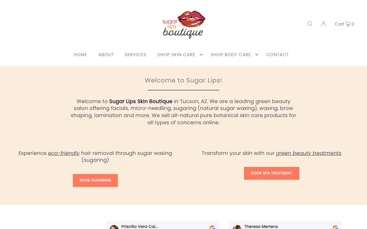 Sugar Lips Skin Boutique