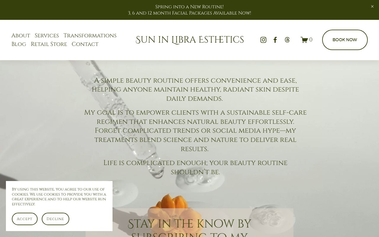 Sun in Libra Esthetics