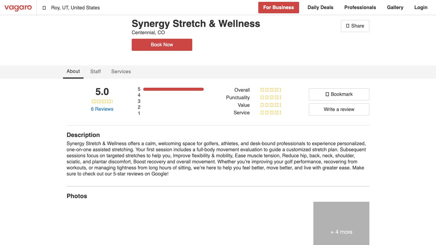 Synergy Stretch & Wellness