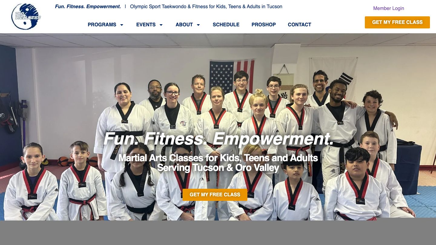 Taekwondo Wellness: Martial Arts & Fitness Classes For Kids, Teens & Adults