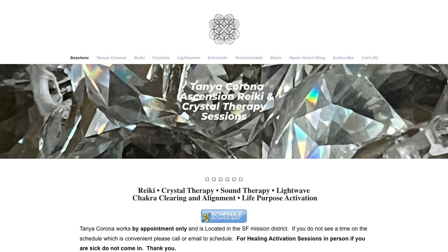 Tanya Corona - Ascension Reiki and Crystal Therapy