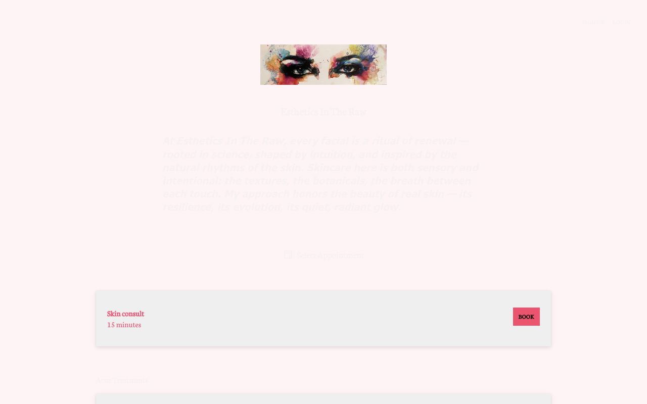 Tara Shorter Esthetics in the Raw