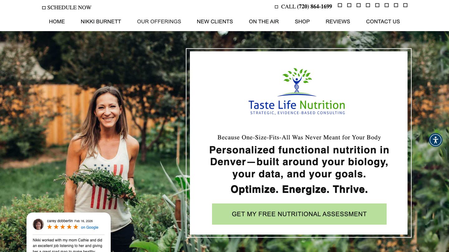 Taste Life Nutrition