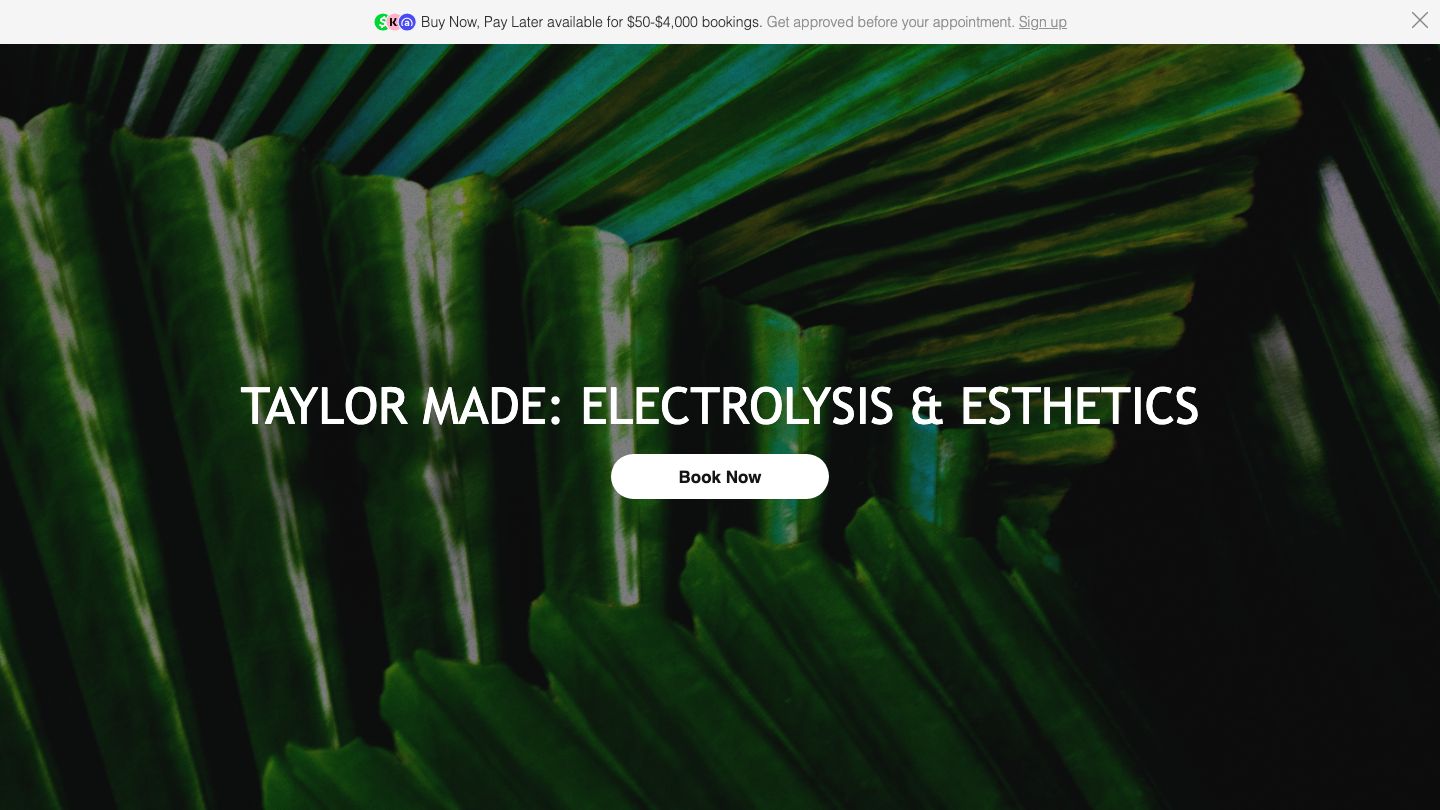 Taylor Made: Electrolysis & Esthetics