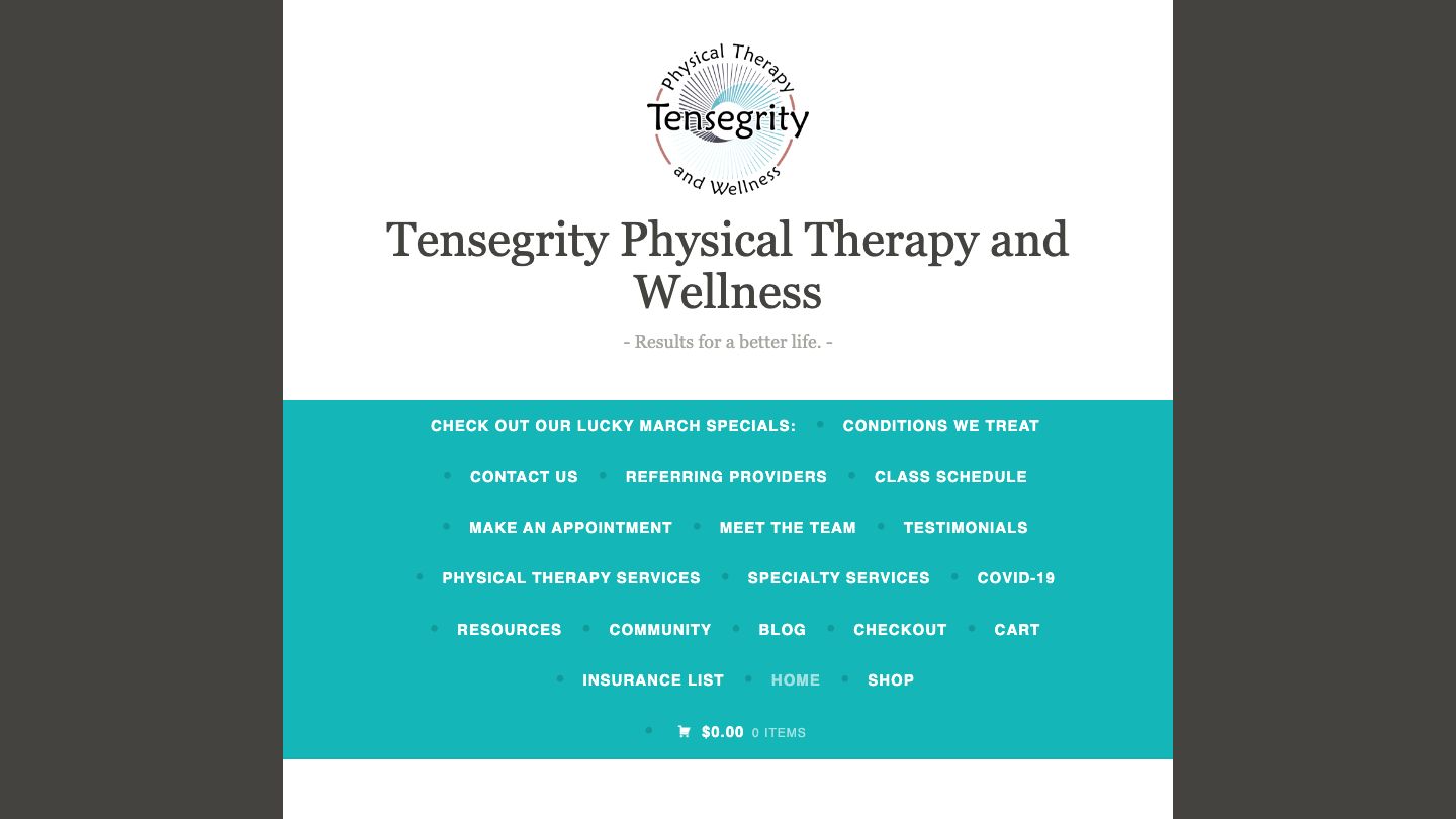 Tensegrity Physical Therapy and Wellness