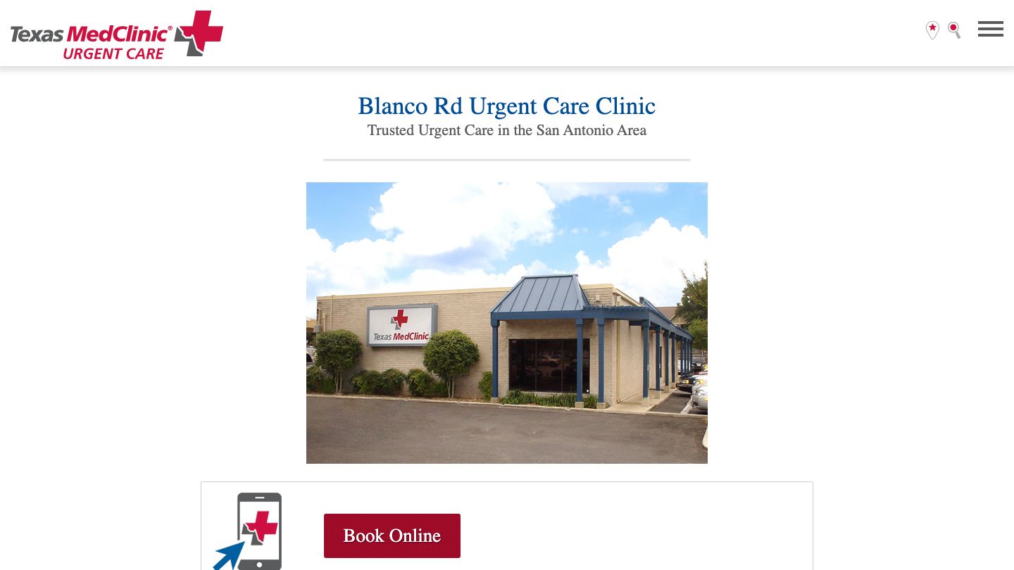 Texas MedClinic Urgent Care - Blanco Rd