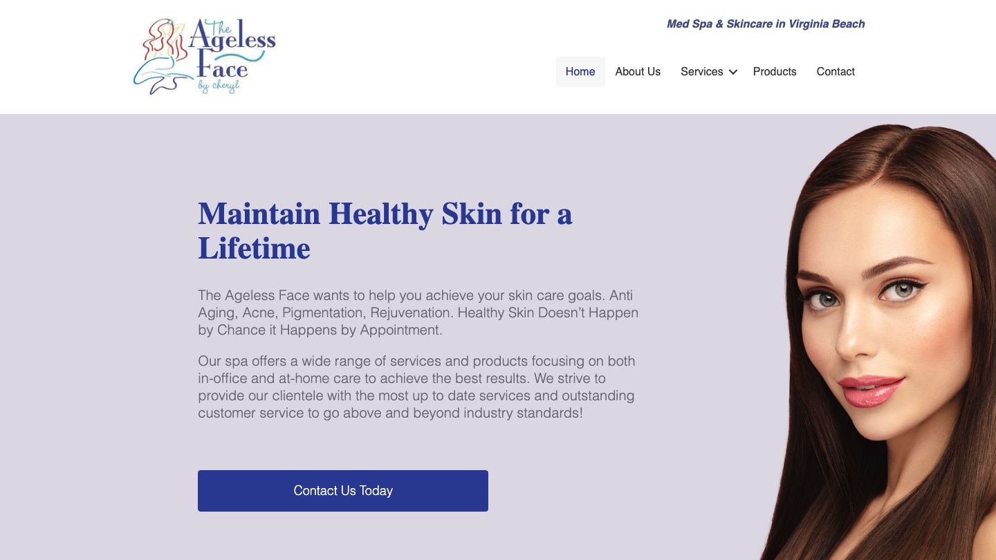 The Ageless Face By Cheryl & Courtney