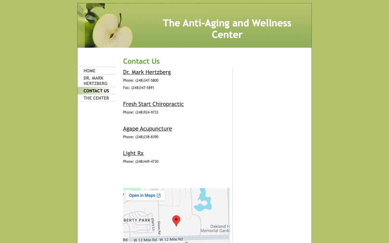 The Anti-Aging and Wellness Center