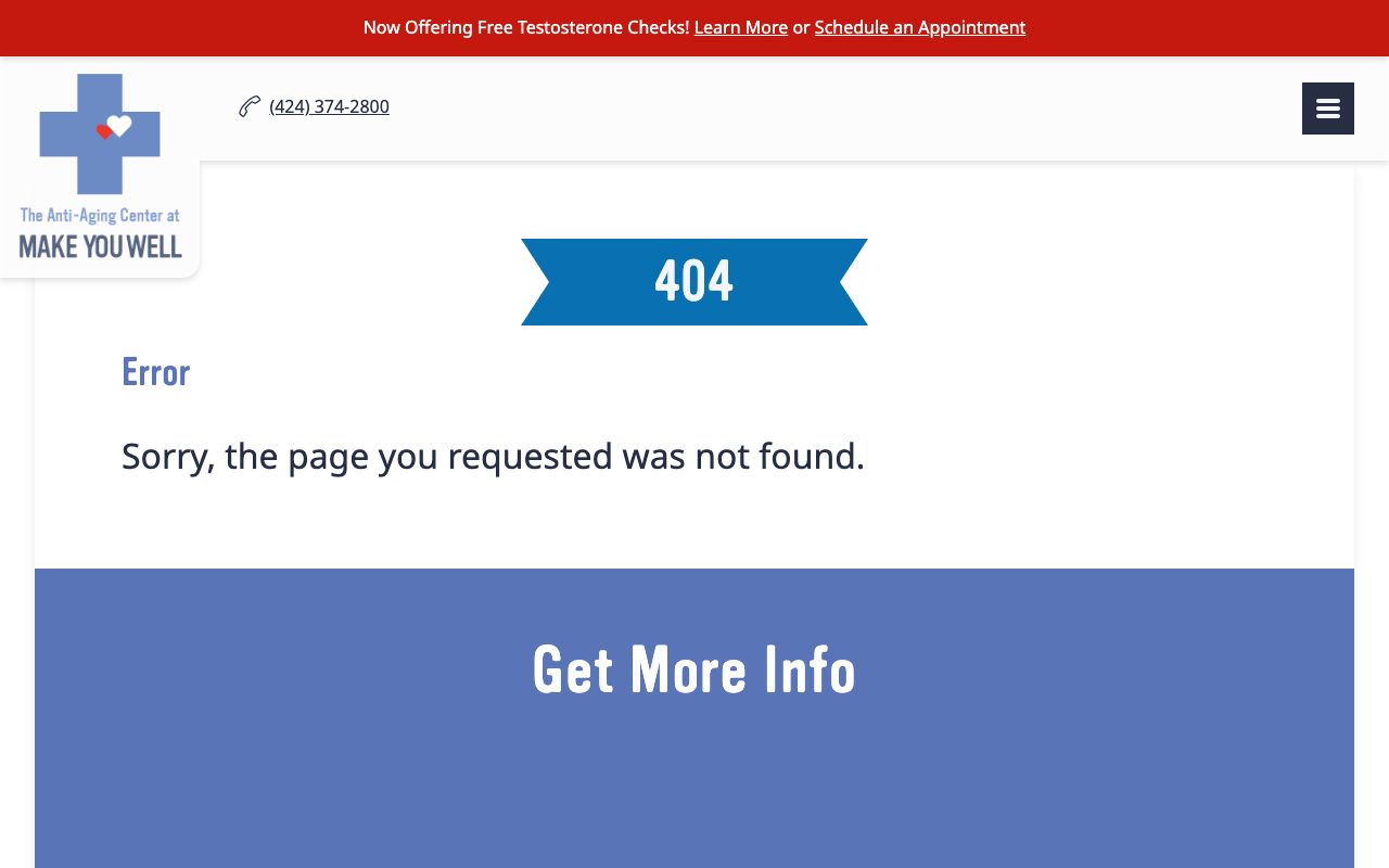 The Anti Aging Center at Make You Well