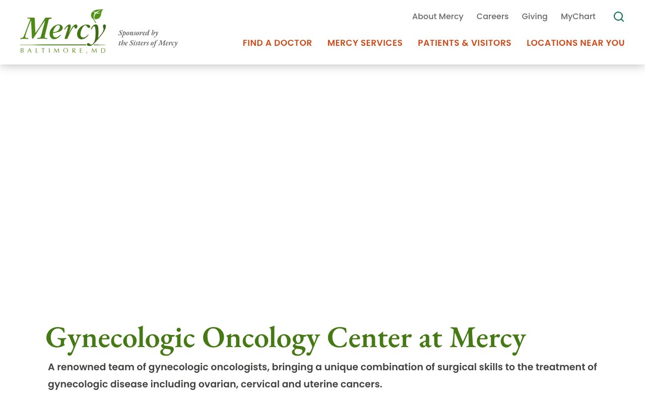 The Gynecologic Oncology Center at Mercy