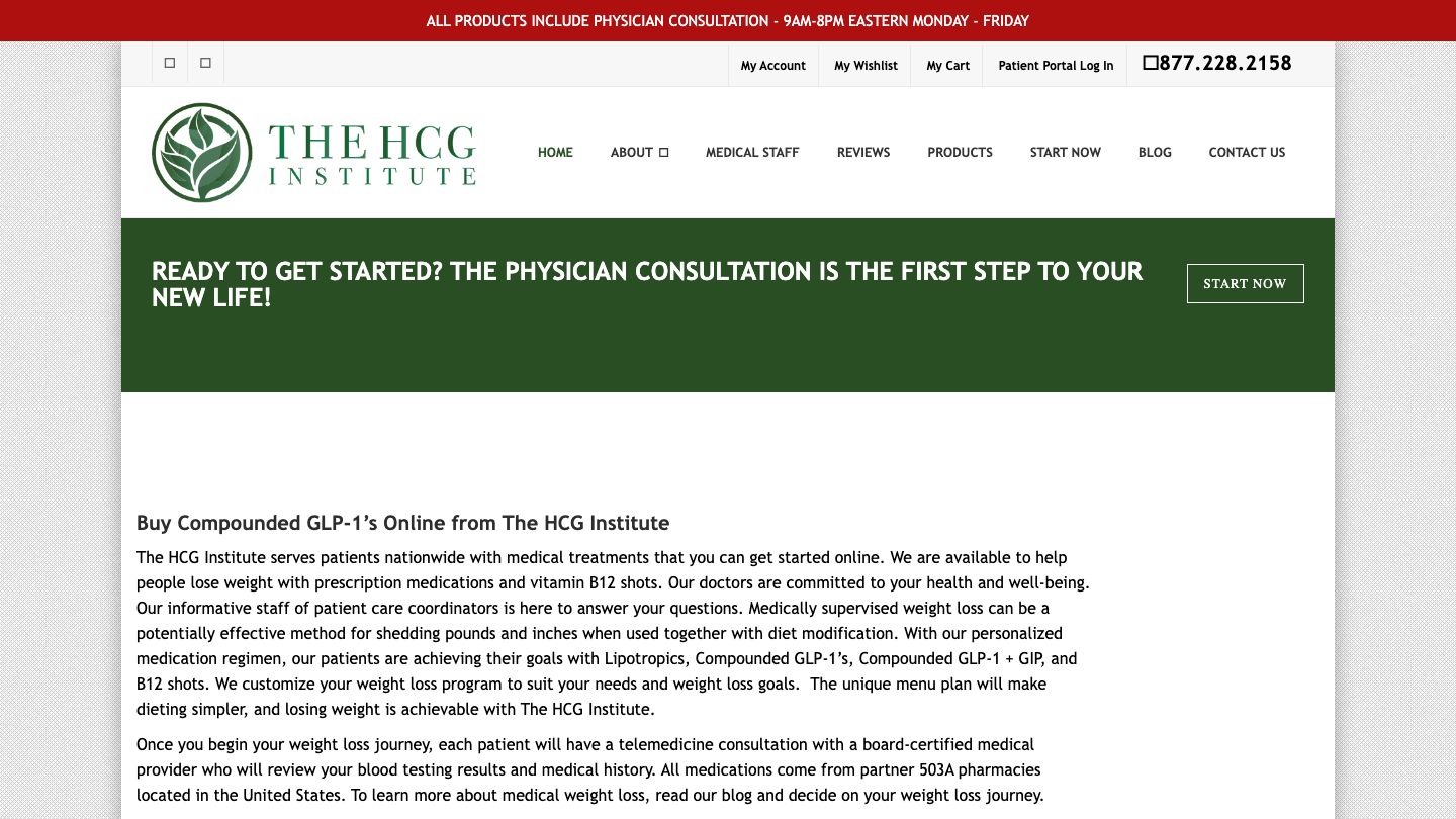 The HCG Institute of Medford New Jersey