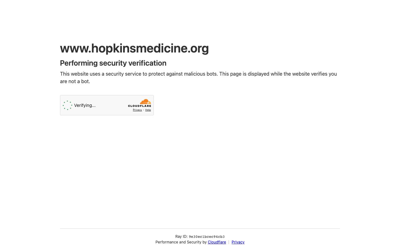 The Johns Hopkins Hospital