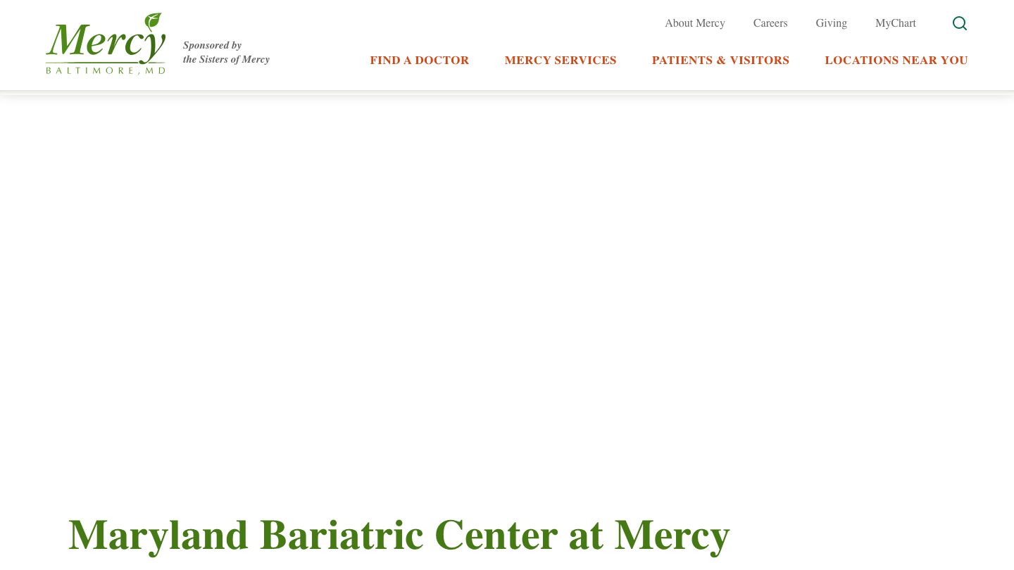 The Maryland Bariatric Center at Mercy