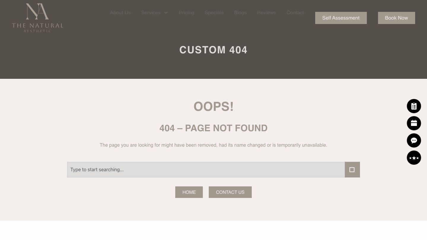 The Natural Aesthetic and Wellness Center