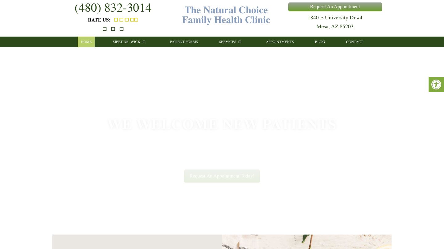 The Natural Choice Family Health Clinic: Bonnie L. Wick NMD