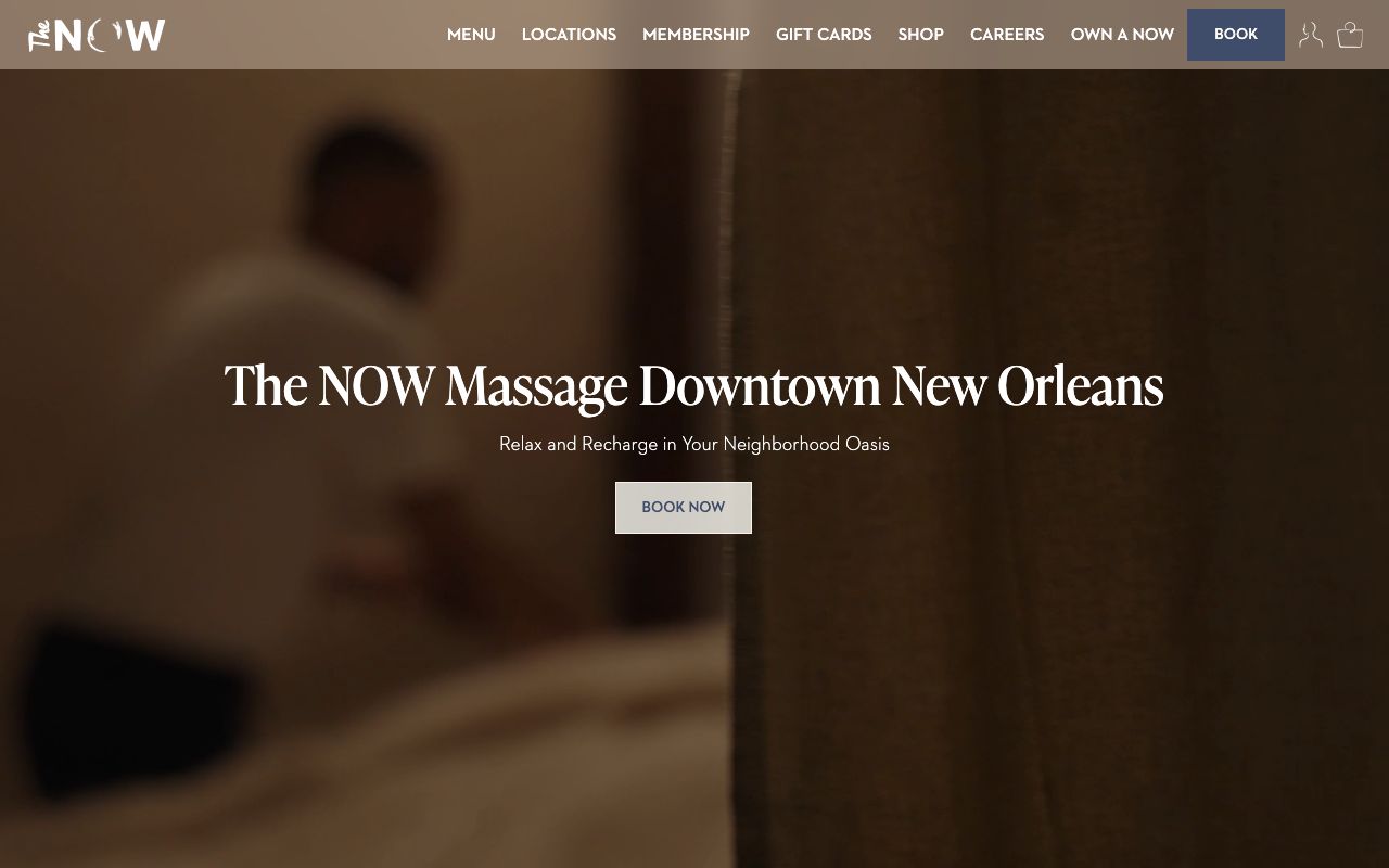 The NOW Massage Downtown New Orleans