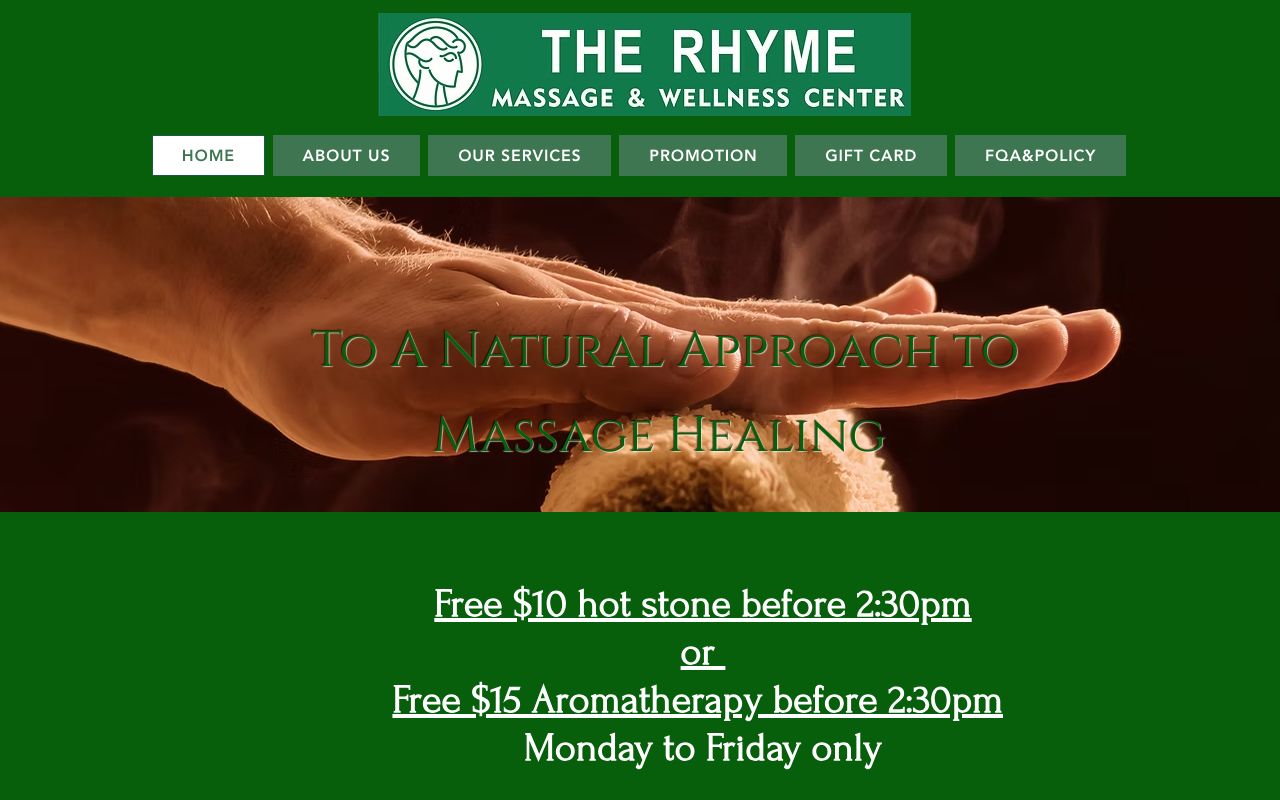 The Rhyme Massage and Wellness Center