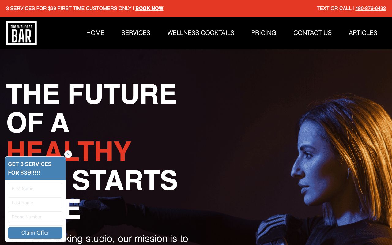 The Wellness Bar Cryotherapy