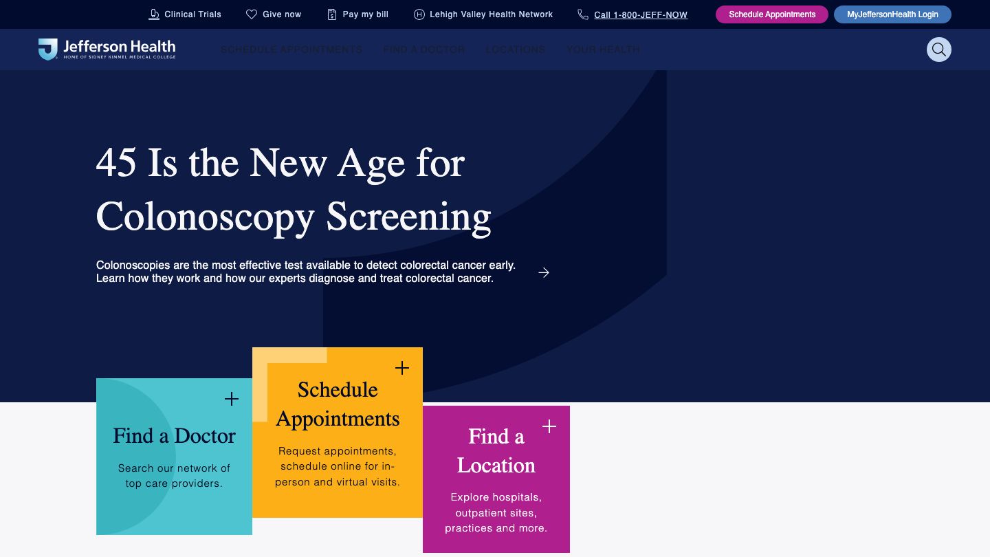 Thomas Jefferson University: University Health Services