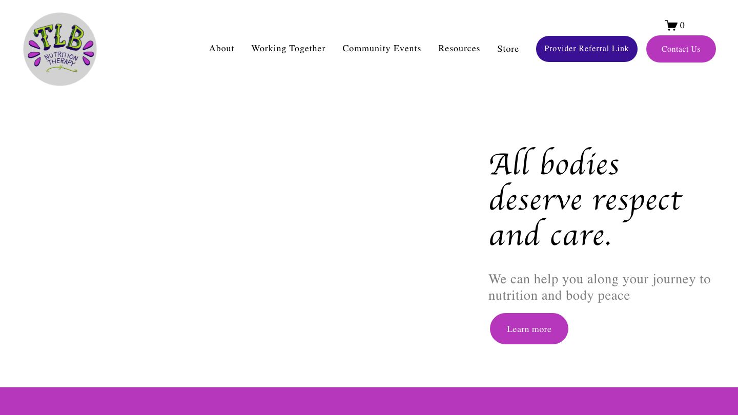 TLB Nutrition Therapy - Registered Dietitians in Austin