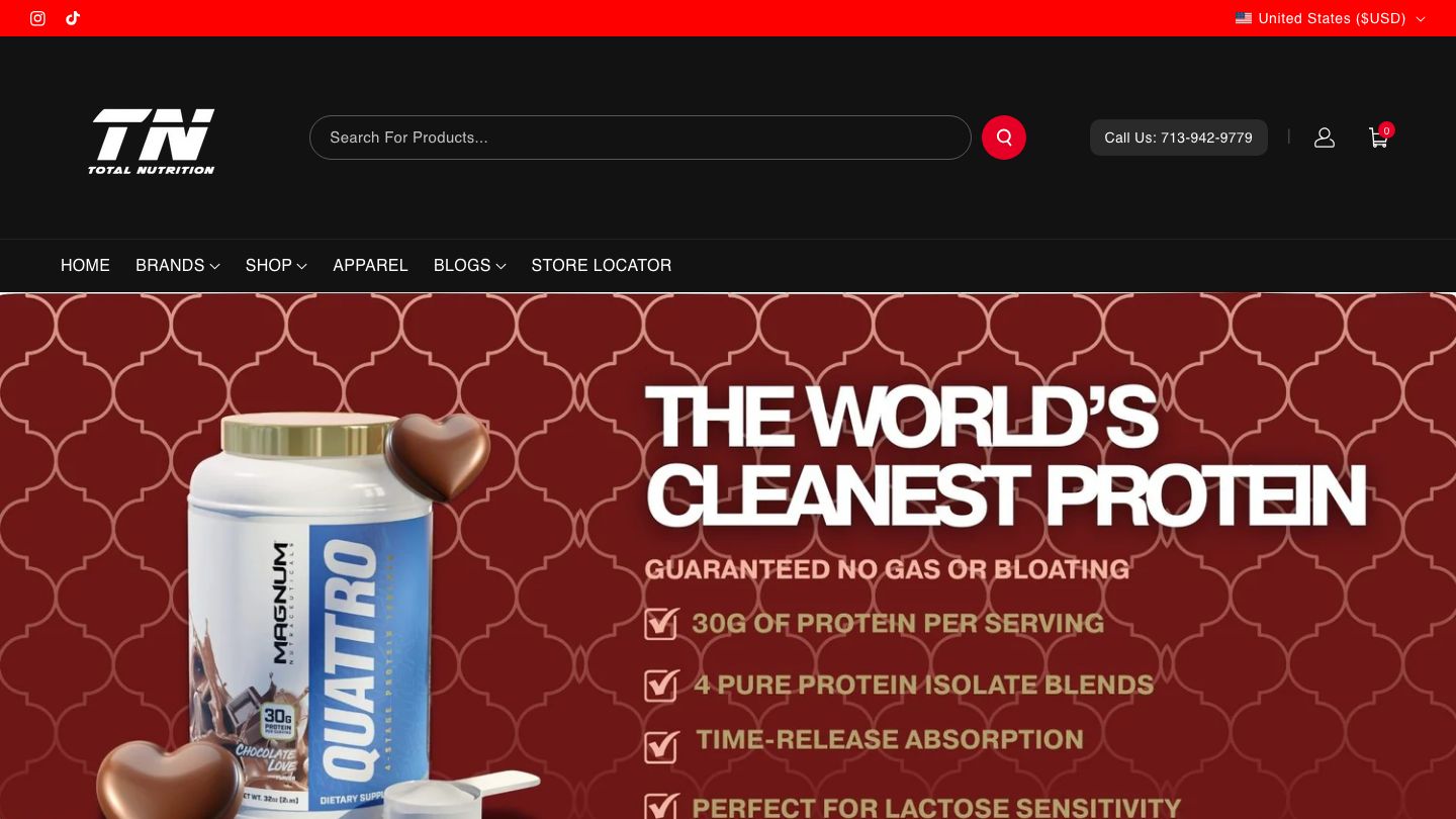 Total Nutrition Midtown Houston