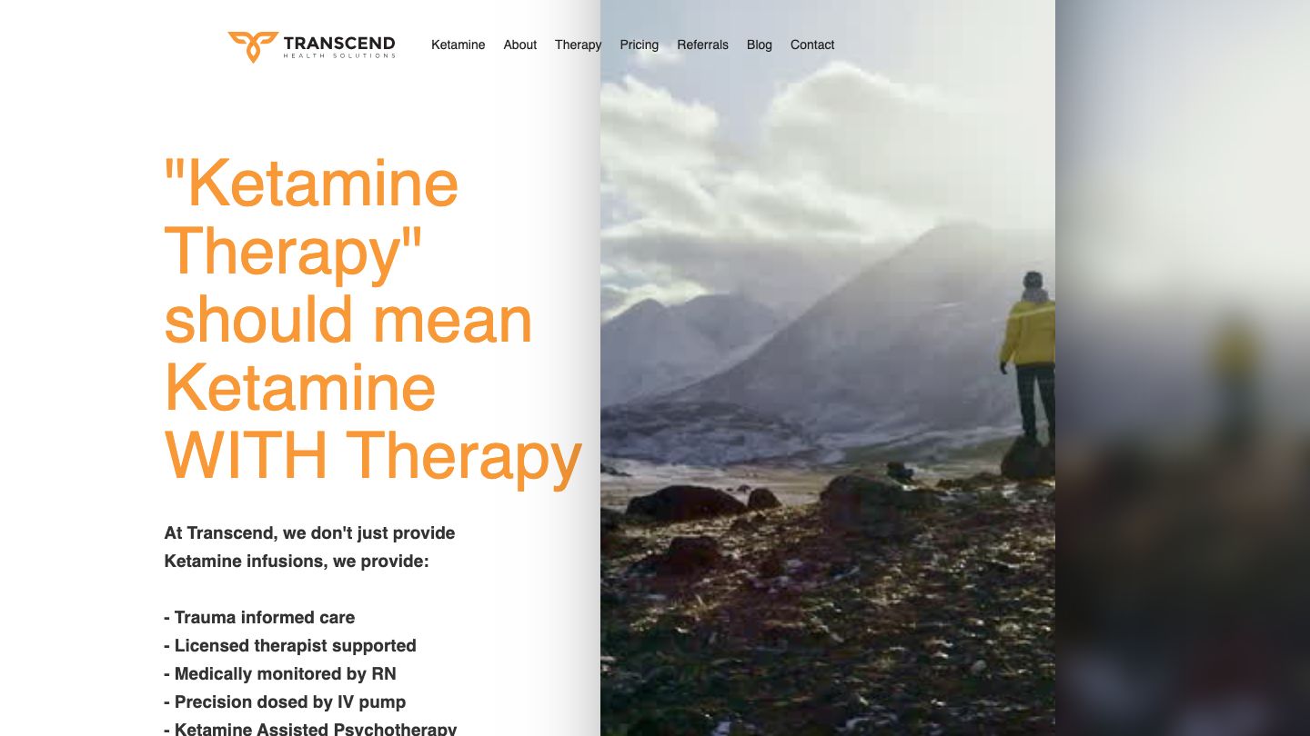 Transcend Health Solutions - Ketamine Assisted Therapy - Austin