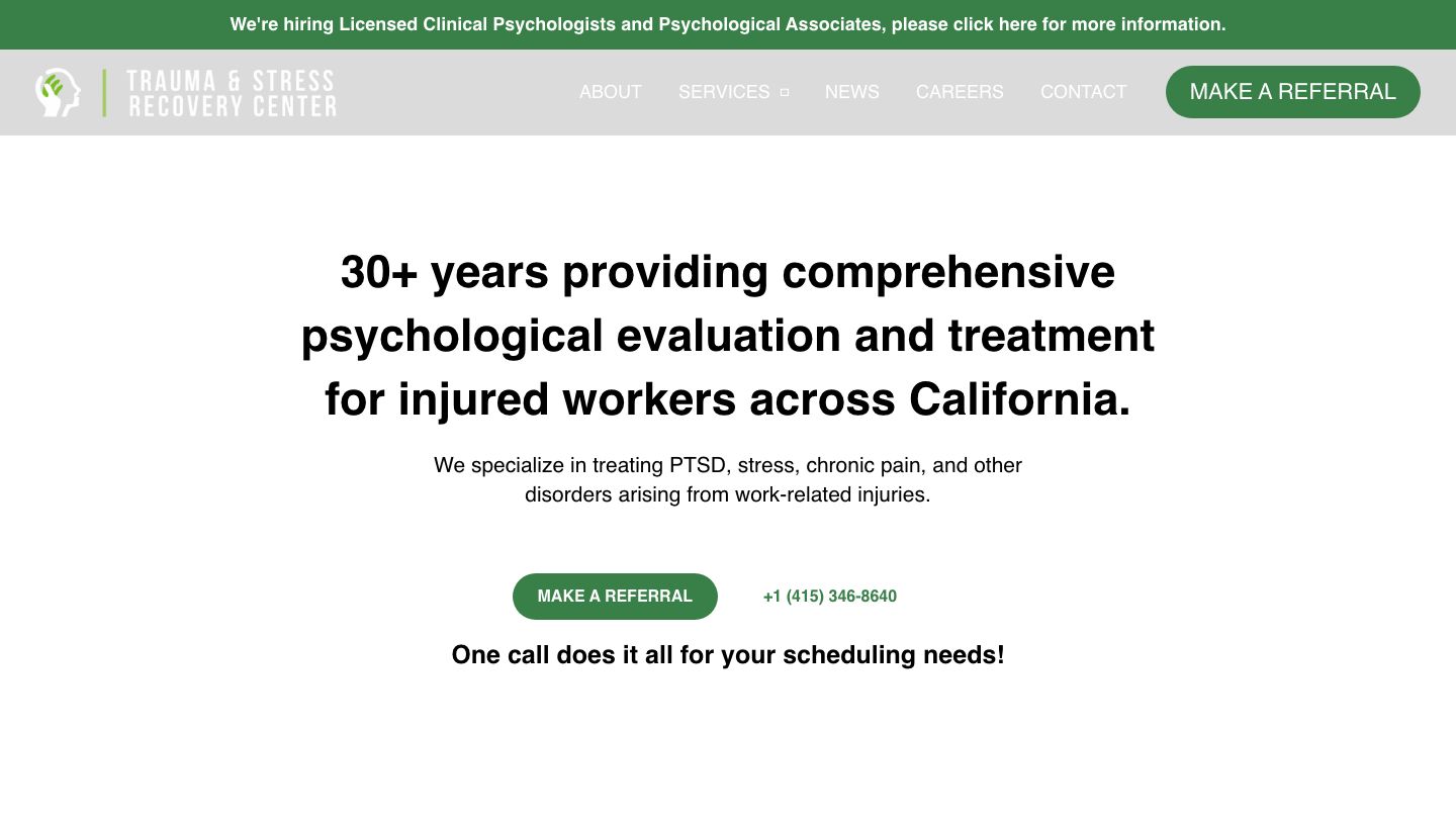 Trauma & Stress Recovery Center