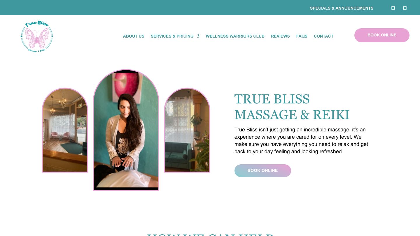 True Bliss Massage & Reiki