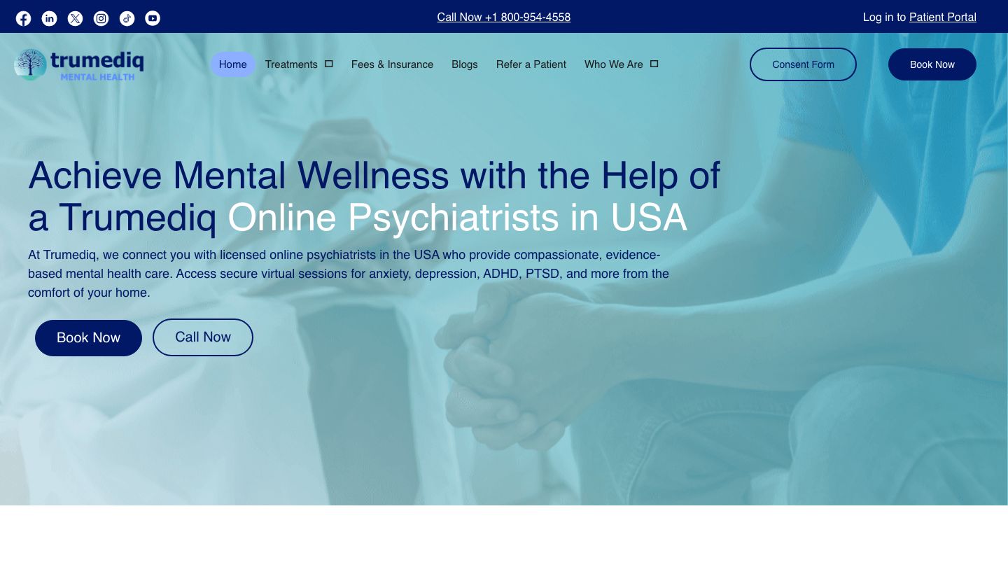 TruMediq Mental Health | Psychiatrist