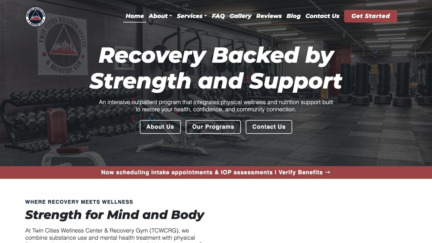 Twin Cities Wellness Center & Recovery Gym