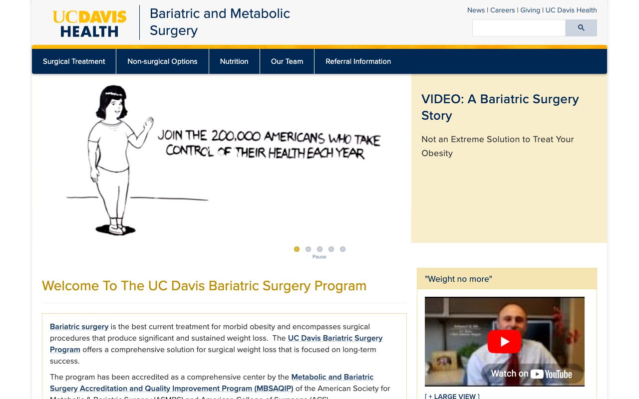 UC Davis Health Bariatric and Metabolic Surgery