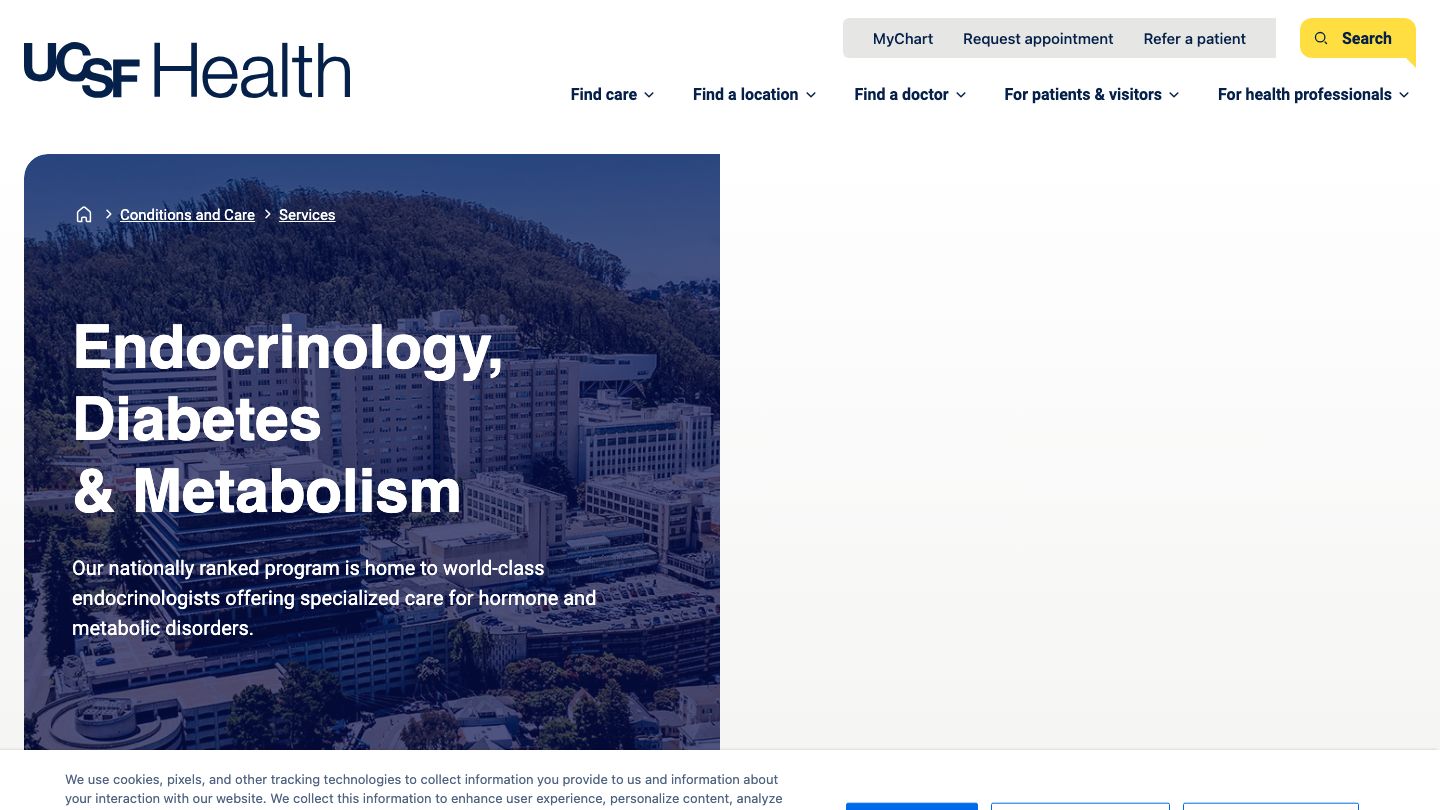 UCSF Endocrinology Clinic at Parnassus