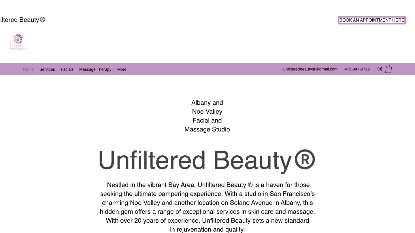 Unfiltered Beauty️ Noe Valley Facial Studio